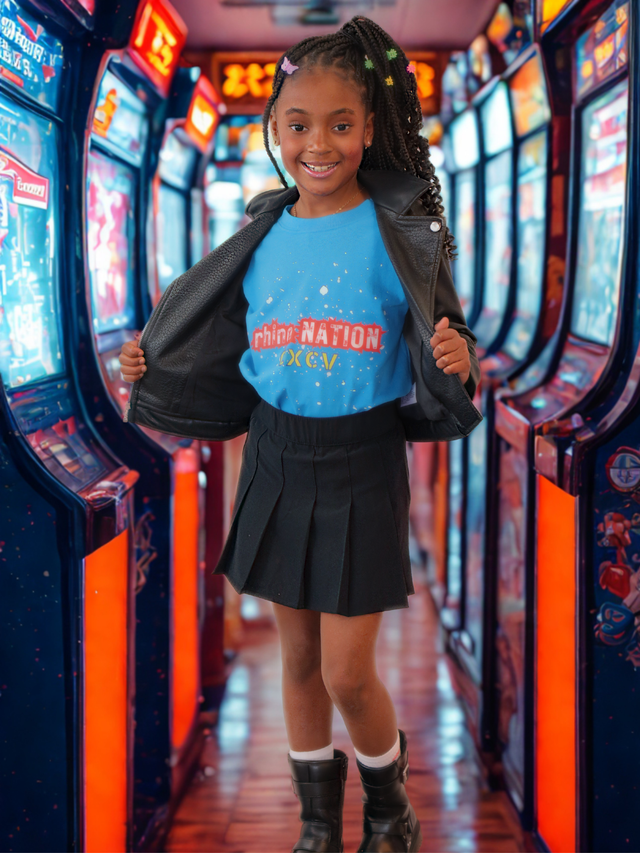 rhino Nation Yellow Splash Tee